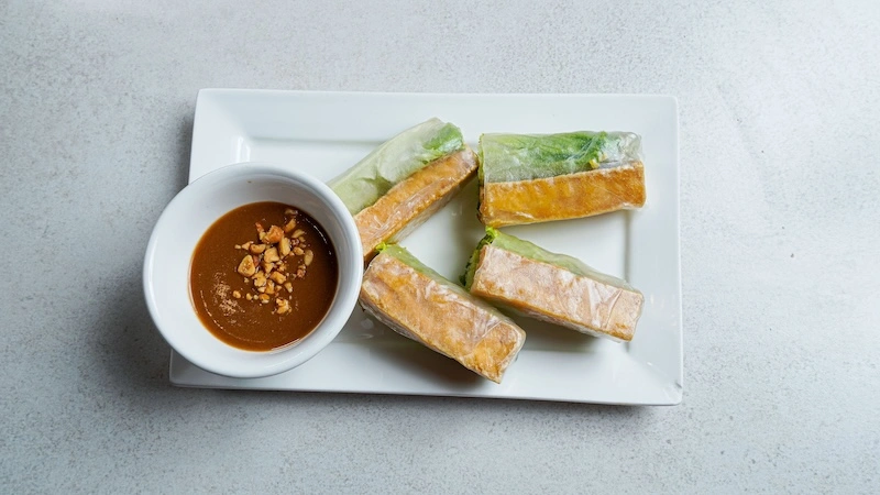 A5 - Vegetarian Spring Rolls (2)