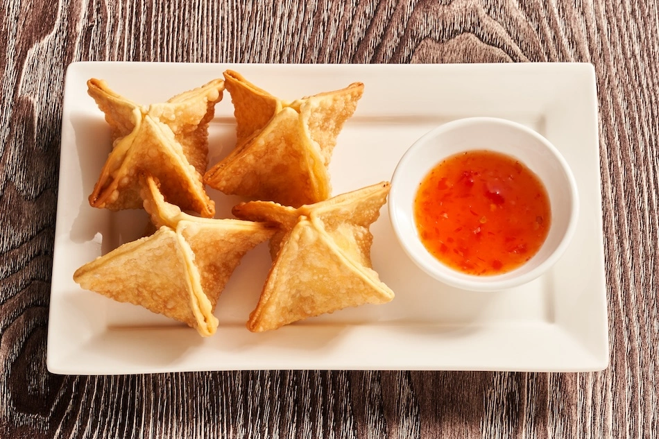A6 - Cream Cheese Fried Wonton (4)