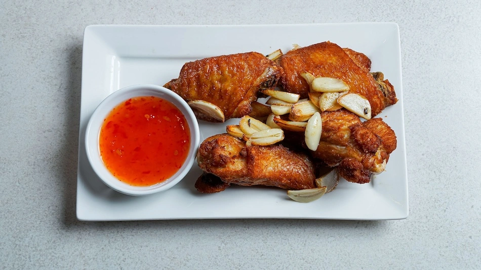 A7 - Garlic Butter Chicken Wings (4)