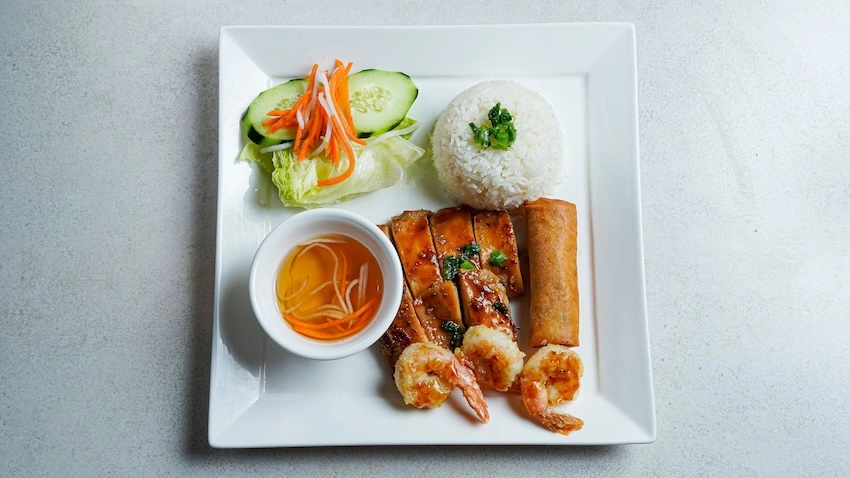 C1 - Rice Combination Platter